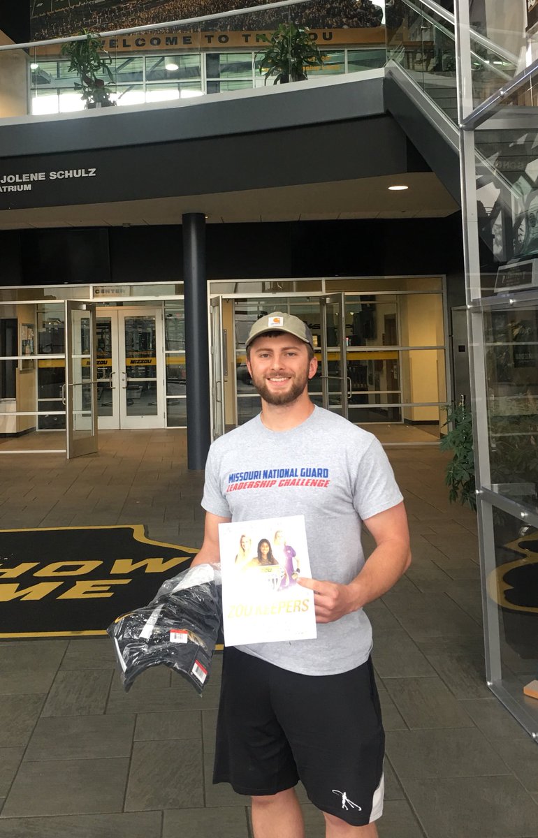 Congrats <a href="/CUpton10/">Cole Upton</a>, one of our many winners who stopped by today to learn more about the ZouKeepers!