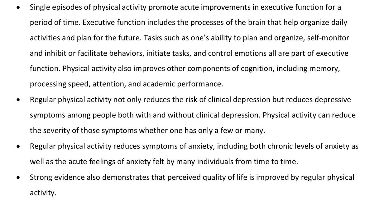 kpeyer86's tweet photo. @daxshepard , Since there was no fact check in this week's #ArmchairExpert , I wanted to share this snippet from the newly released Scientific Report from the committee tasked with updating the US Physical Activity Guidelines! https://t.co/UbE0yMqT2F