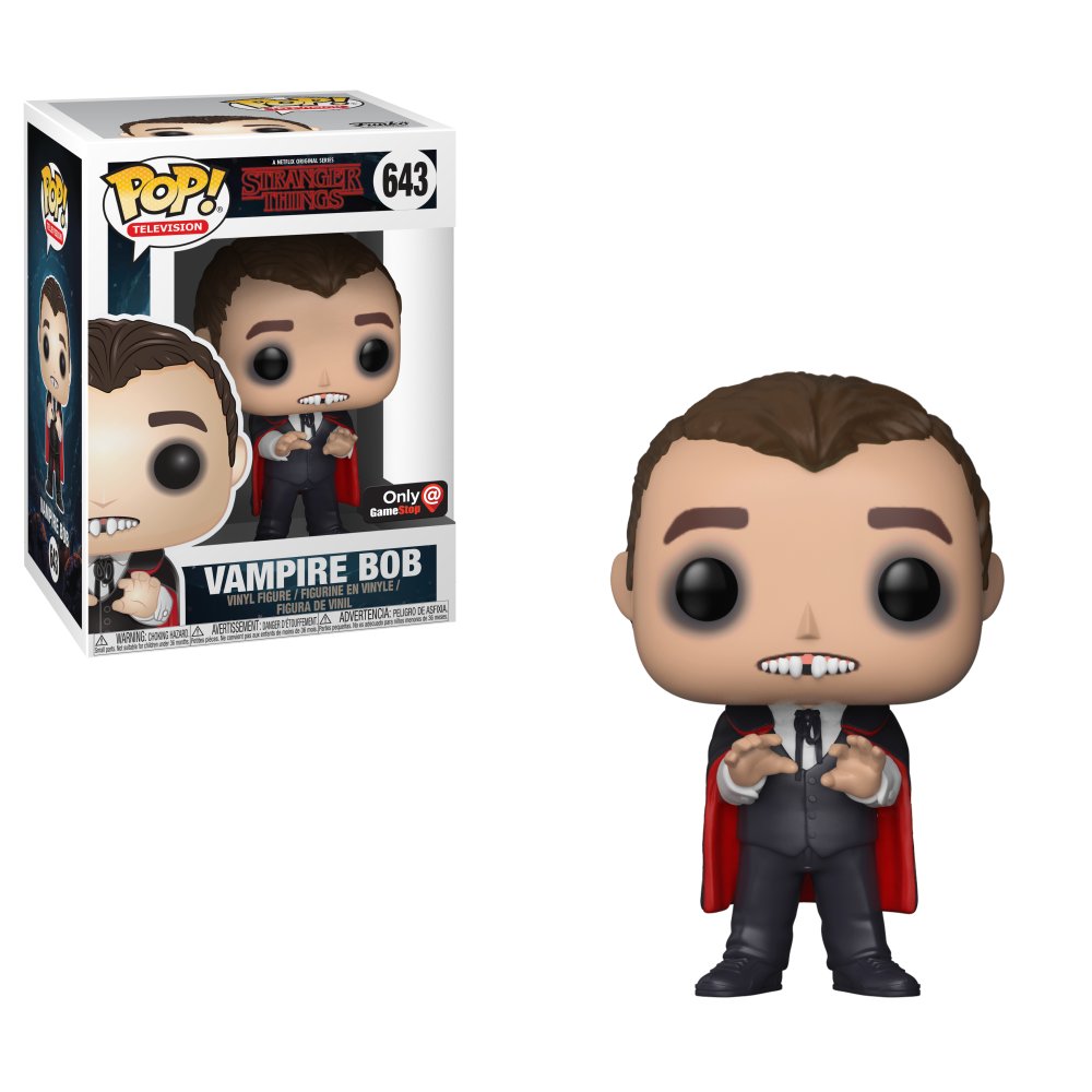 Funko's tweet photo. RT &amp; follow @funko for the chance to win a @GameStop exclusive Vampire Bob Pop! https://t.co/CiwMLj9IWV