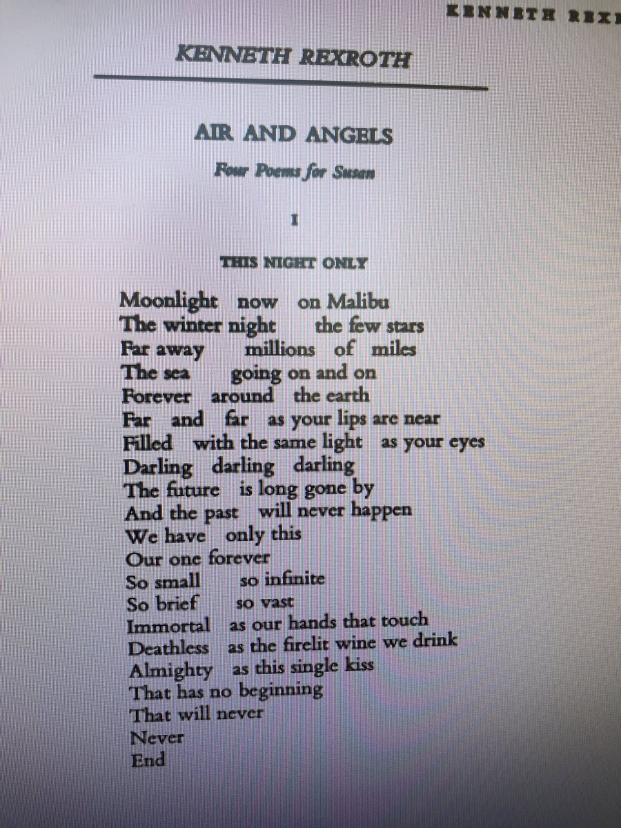 Beautiful poem here <a href="/PoetryFound/">Poetry Foundation</a>