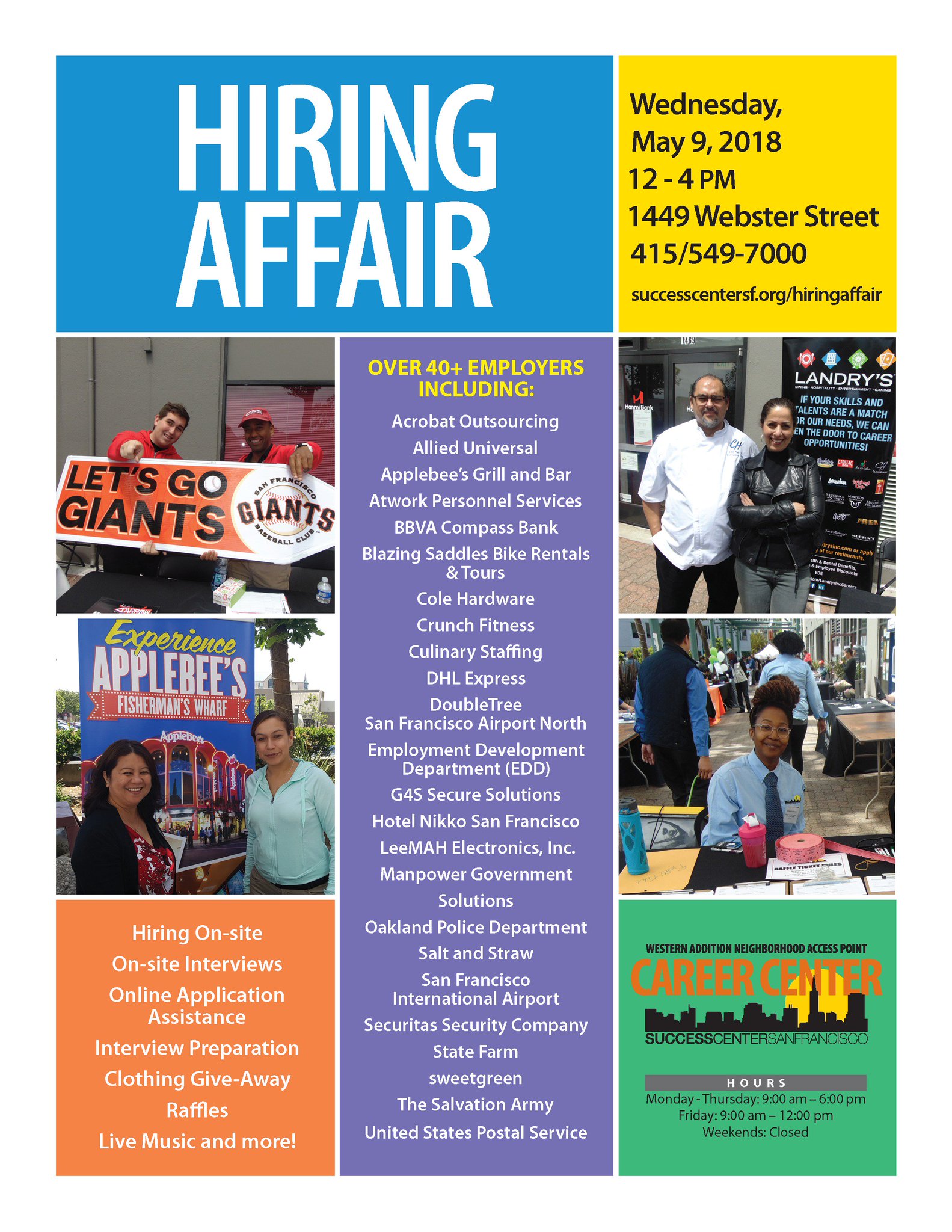 Sfoewd On Twitter Don T Miss Tomorrow S Successcentersf Hiring