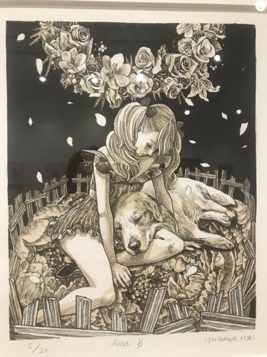 本日は個展最終日です✨私は12時から在廊してます。
よろしくお願いします✨
石川真衣個展『 HANGA EMAKI 』
5月9日[水]まで
12:00-18:00
会場:恵比寿AL (企画gallery speak for)https://t.co/WJxFXUaUZ3 