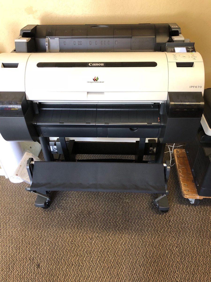 AandERepro's tweet photo. 24" Wide #Color #Printer 6 Ink Printer (2 Matte Black, Black, Cyan, Yellow, Magenta) 130ml Ink cartridge size Capable of #printing a 24" x 36" sized drawing in #Draft mode in 28 seconds #Canon #imagePROGRAF #blueprint #wideformat #Sales #service #supplies #Smallbiz #RanchoCordova https://t.co/h70rD449nF