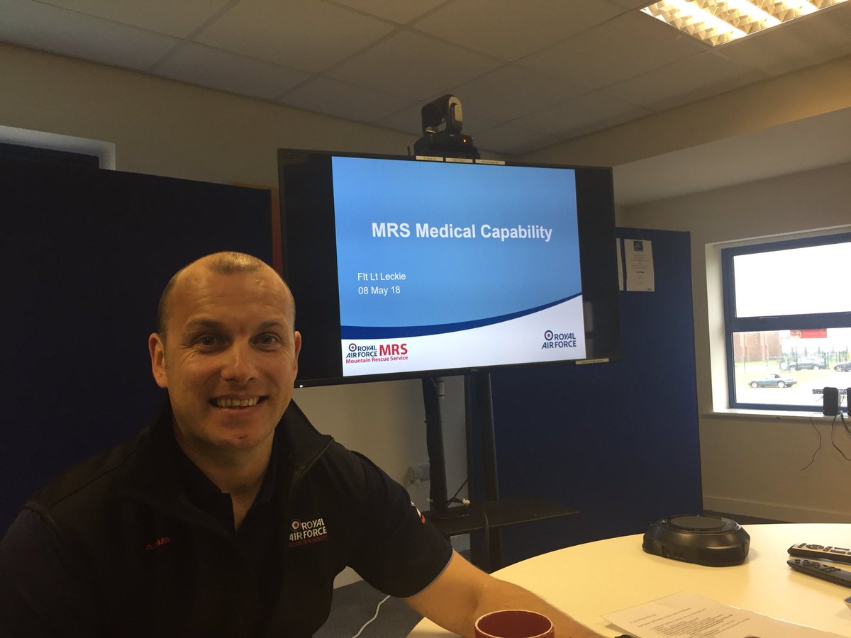 epic_northwales's tweet photo. Thanks very much to Flt Lt Dave Leckie, Alex and Jake from @RAFMRT for a fascinating insight in  to Mountain Rescue services and their capabilities today. Thanks also to all who attended @H61training . https://t.co/CHbl8y3DeB