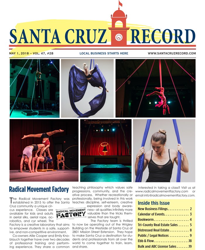 Uniquely Radical! santacruzrecord.com/wp-content/upl…