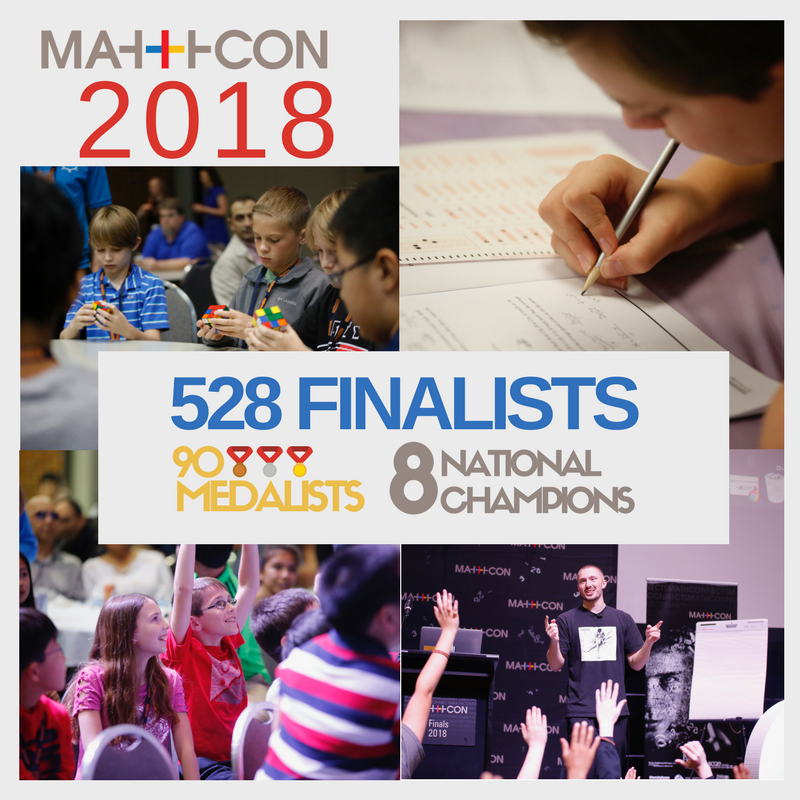 MathCON's tweet image. From the Rubik&apos;s Cube competition to the test itself, #MathCON2018 was a hit! Congratulations to the medalists and National Champions! Share your MathCON experience with us by tagging us and using our hashtag! @TomLondonMagic @chicagosbestdj
