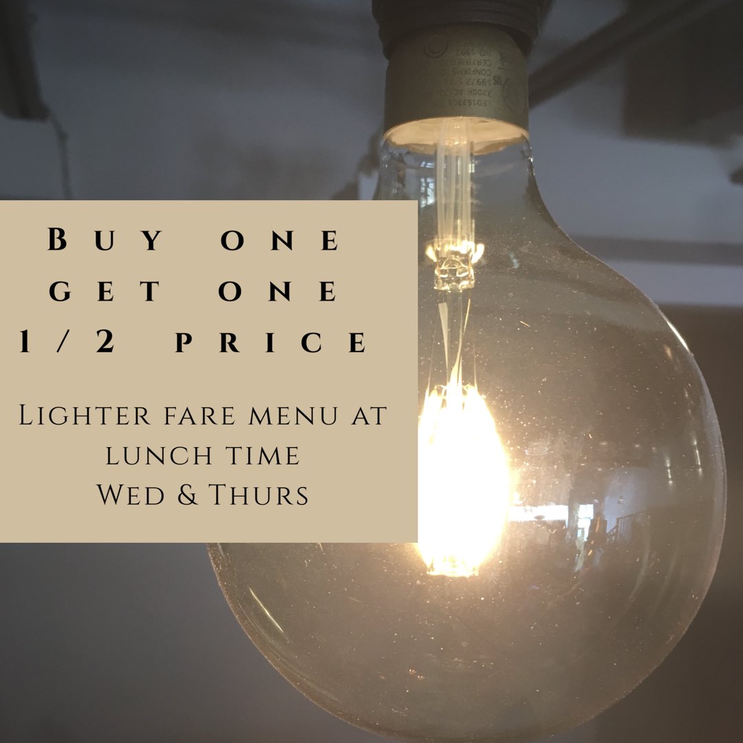 Who doesn't love a good lunch? Wednesday &amp; Thursday we are offering buy one get one 1/2 price! Let us tempt your senses! #newrestaurant #lunch #tasty #foodies #kwawesome #kwfoodies