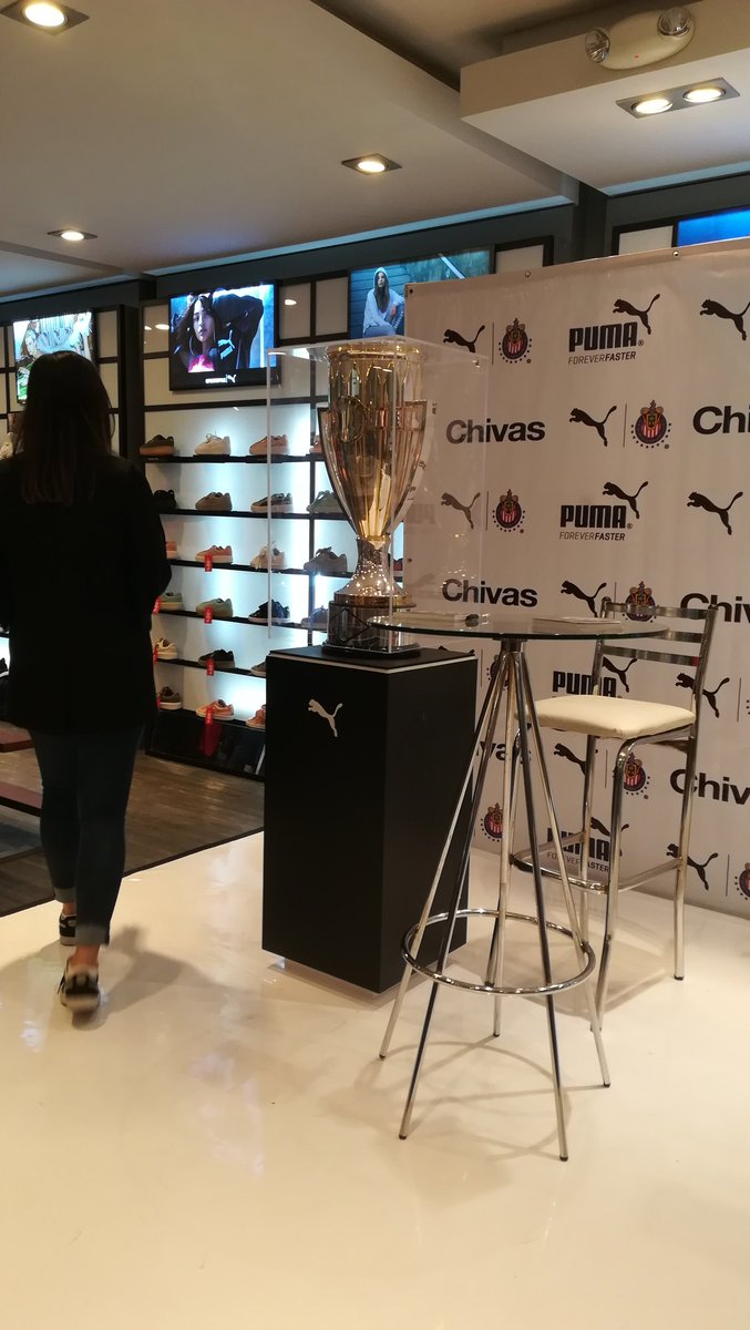 Concachampions Puma Andares : trofeo Concachampions exhibe tienda Puma  Andares NTRGuadalajara | Omar Fares | Scoopnest
