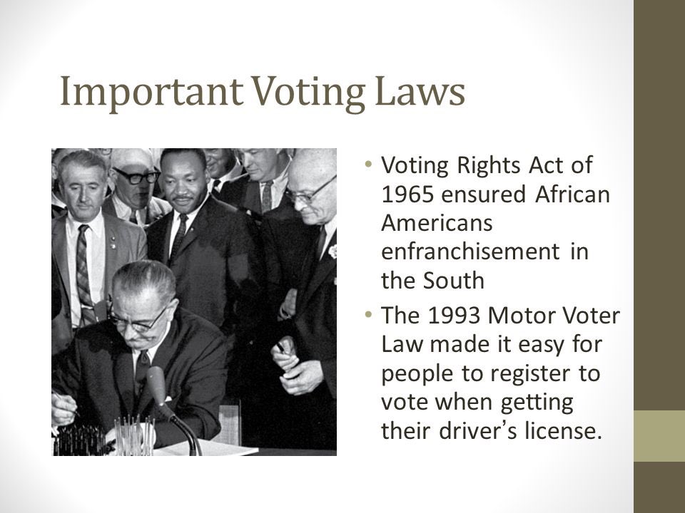 The NVRA advances voting rights in the United States by requiring state governments to offer voter registration opportunities to any eligible person who applies for or renews a driver's license or applies for public assistance.  #DemHistory  #WhyIVoteDemocrat  #MotorVoterAct