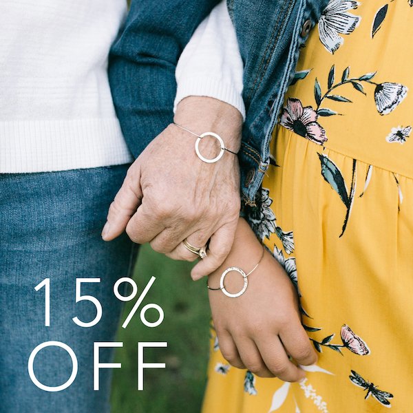 LAST CHANCE! Shop our whole collection for unique gifts for you, your mom, your sisters and your friends and receive 15% off any order today through Sunday, May 13th. Use code "MOM15". ss1.us/a/JInV7tsP