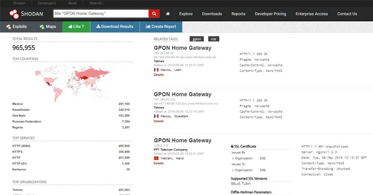 simpletechman's tweet image. A Simple Tool Released to Protect Dasan #GPON #Routers from #RemoteHacking bit.ly/2KKFRuh #TechNews #CyberSecurity #Hacking #Hackers #Privacy #CyberAttacks