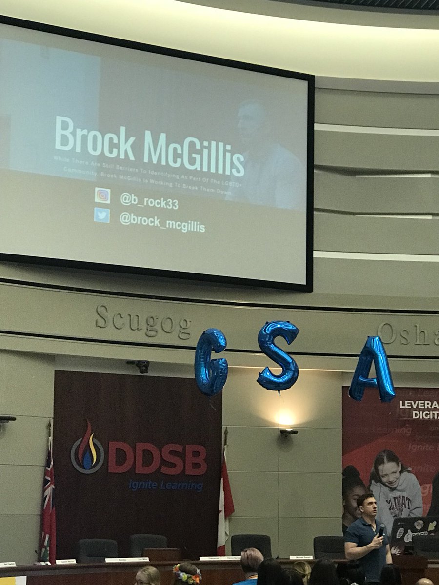 martinerobinson's tweet photo. Thank you to The amazing @equity_DDSB team for all their hard work. @DurhamDSB GSA Conference “Still In The Game” with keynote @brock_mcgillis was a HUGE Success!  #WeAreDDBB https://t.co/c8unMu6vhd