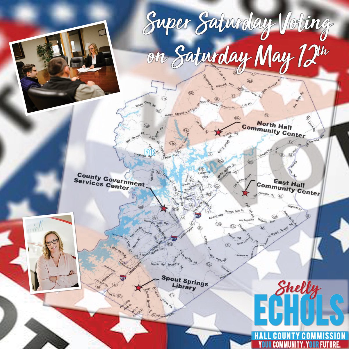 On Saturday May 12th Lula will celebrate it's 42nd Railroad Days event! 🚂 Saturday is also the only Saturday prior to May 22 that you can VOTE EARLY at 4 locations. Check the map here to find one near you: bit.ly/2HZhYBA