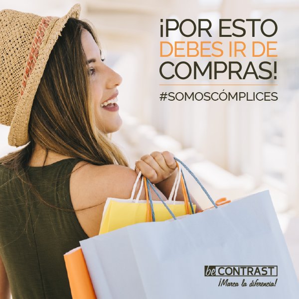 BeContrast's tweet photo. Por esto debes ir de compras... https://t.co/sc9L3G7TXr https://t.co/Ru4iPq29aL