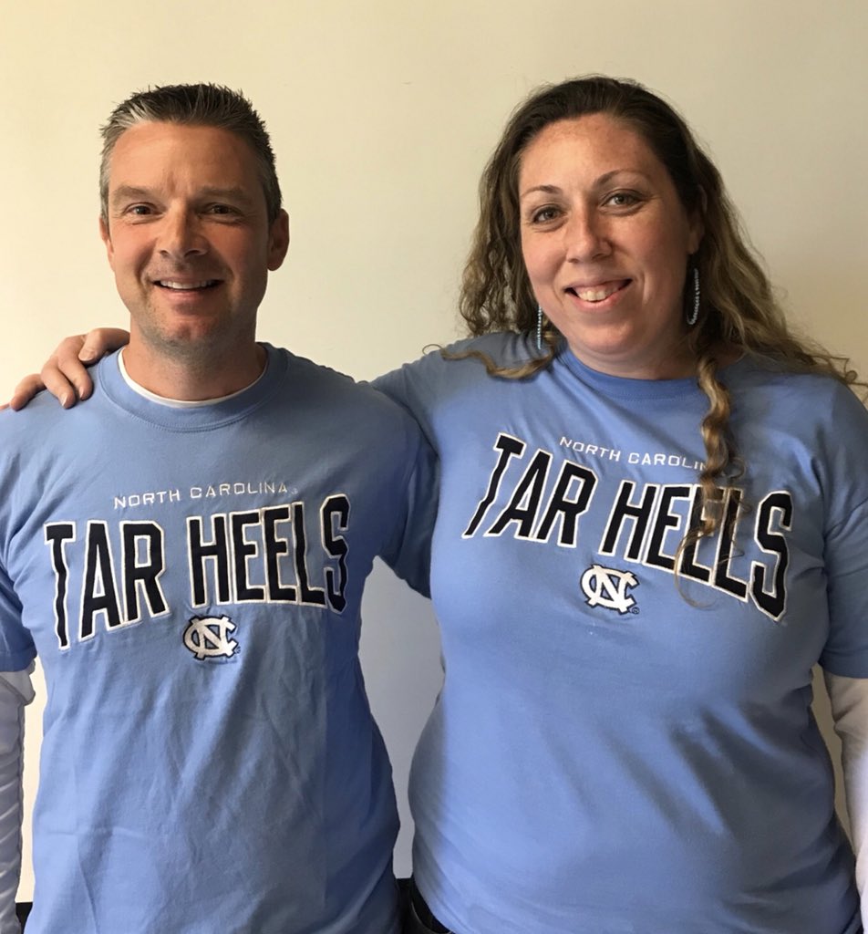 PrincipalCetner's tweet photo. It’s Teacher Appreciation Spirit Week at BHS - Today’s theme was Twinning Tuesday! #bourne2teach #bourne2twin #bournespirit @ScottAshworth21 @bps_slam https://t.co/GsmRPqAw8z