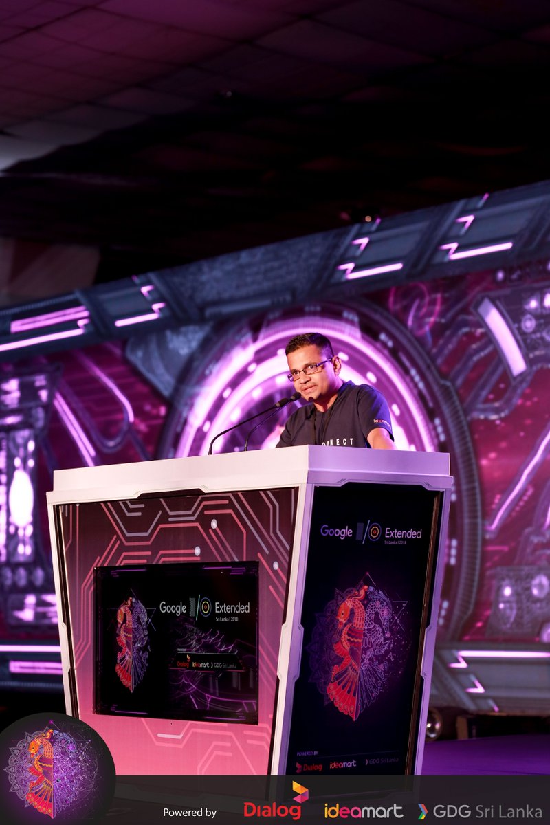 GDGLK's tweet photo. Vote of thanks delivered by Kasun Withanarachchi
#IO18LK #IO18Extended #Dialog #Ideamart #GDGLK https://t.co/JrNCRsSRxO