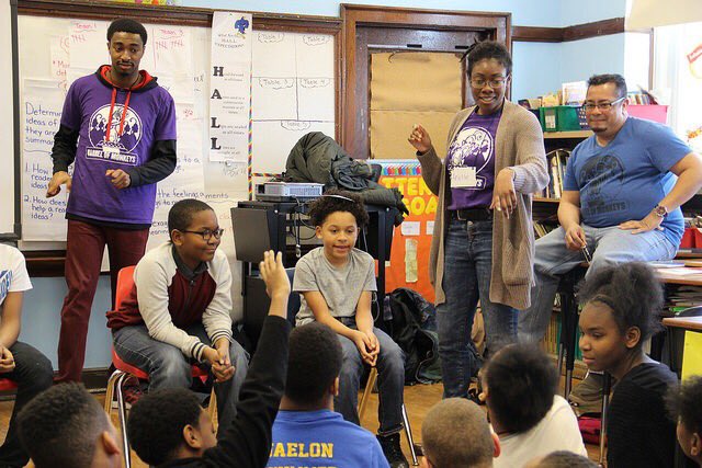 PMLaboratory's tweet photo. Happy #TeacherAppreciationDay to all of our fabulous Barrel of Monkeys teaching artists! #chicagoeducators #chicagoartists https://t.co/D6elS9Qubq