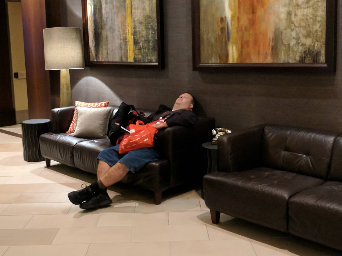 Some folks just can't handle #rhsummit... 😂