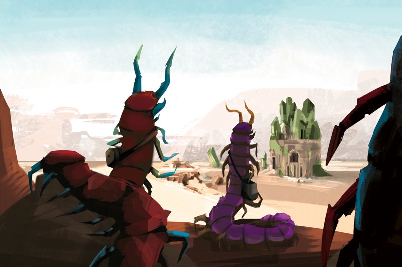 PlayRenegade's tweet image. New Overlight update posted that includes info about man-eating centipedes. It&apos;s worth stopping by the kickstarter page for more info...
kickstarter.com/projects/16562…
#OverlightRPG
#CreatorsJourney
#Centipedes