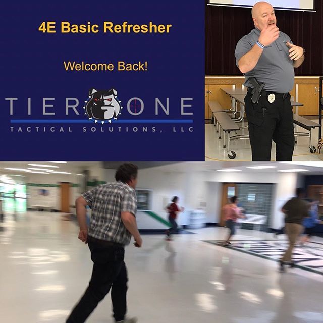 Thanks to Ballwin Police Officers, led by Mike Appleby, for helping our staff get reacquainted with “options-based” decision making.  The SMS Community is always looking for ways to protect and serve our students. ift.tt/2wp41aP