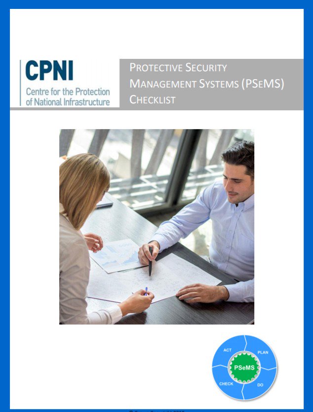 WAPOL_PSU's tweet photo. Great Protective Security Management checklist here provided by the UK Center for Protection of Critical Infrastructure (CPNI). Helpful tool for security managers.
https://t.co/TTEVr15V0o https://t.co/92sMvaQVEY