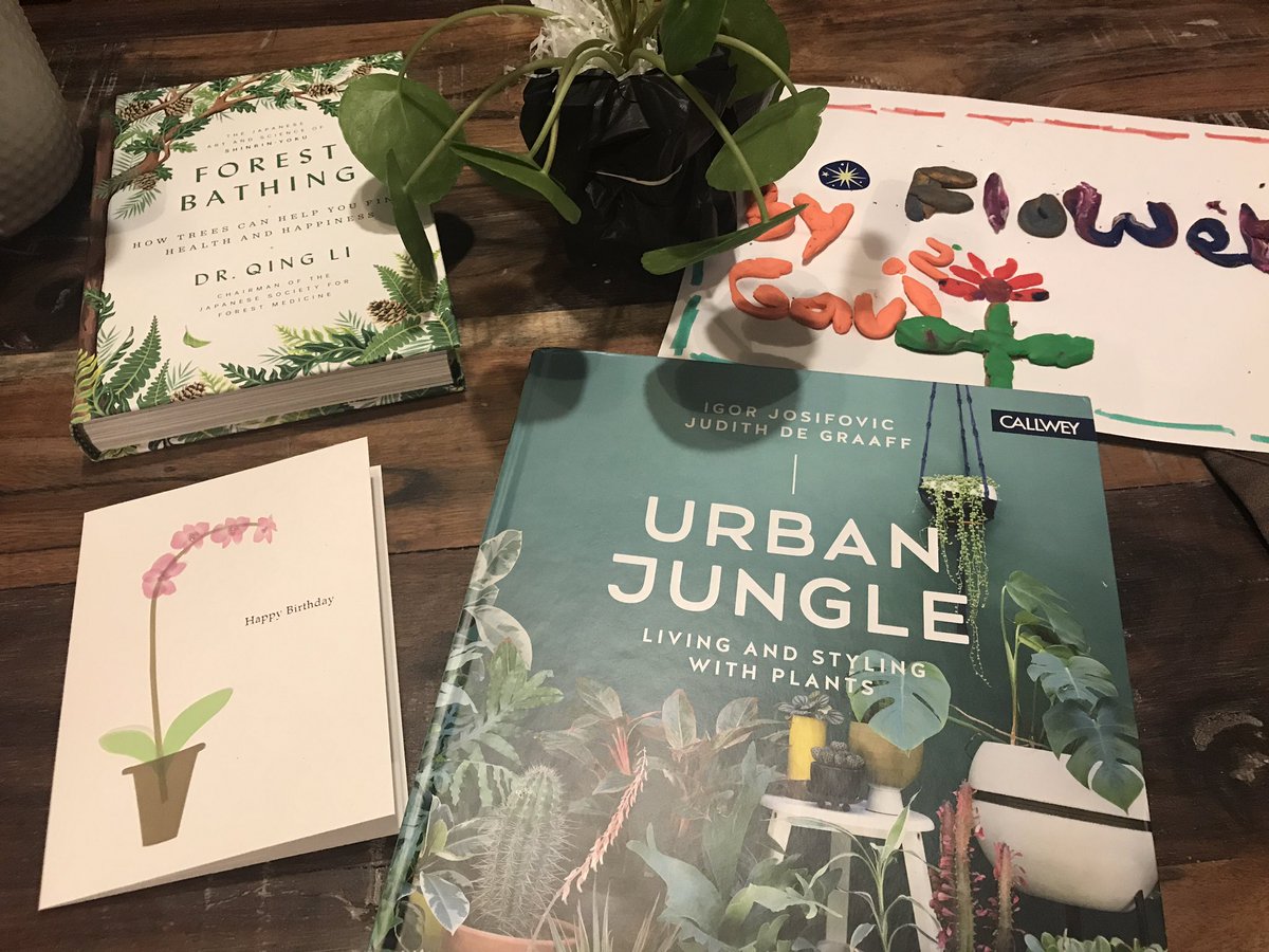 Best birthday presents... my family has got my number. @UrbanJungleBlog