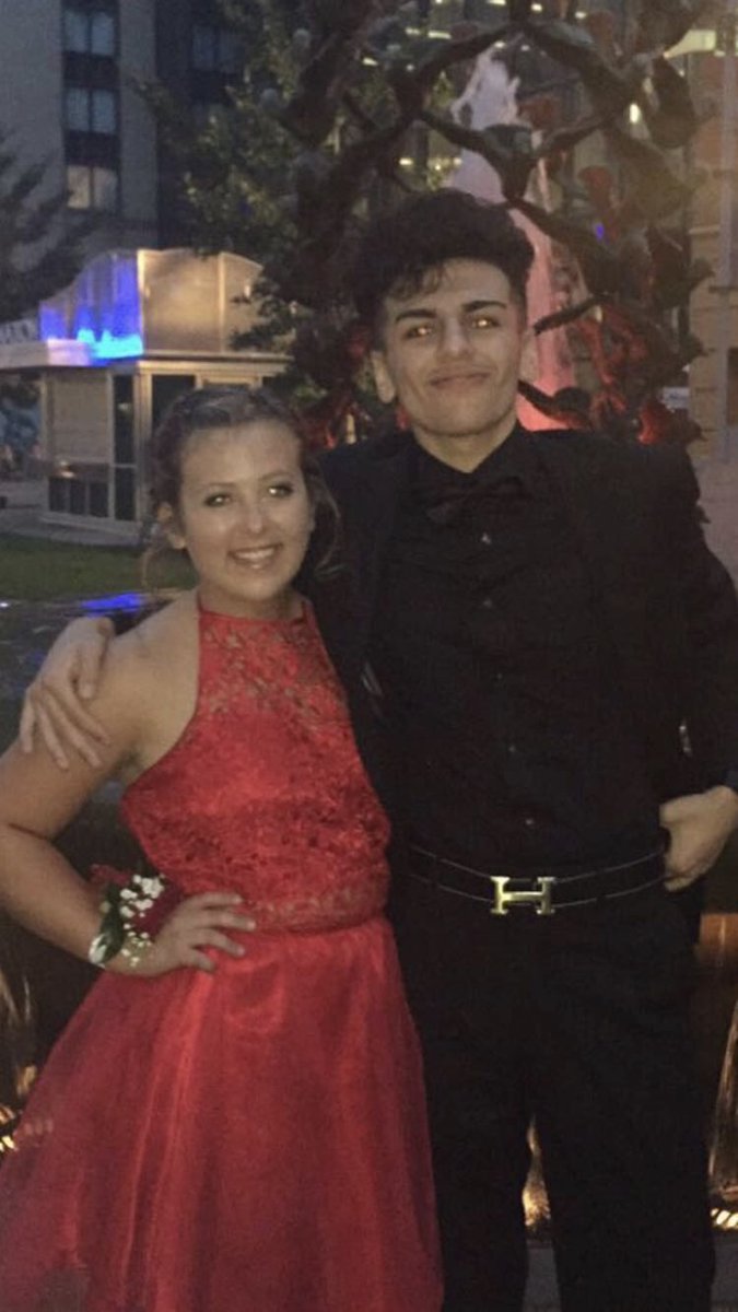 crazykaylie's tweet photo. I miss you more and more everyday. It sucks that I didn’t get to go to prom this year with you but I will forever hold the memories we shared at homecoming last year close to my heart. ❤️

R.I.P ❤️ https://t.co/BbVquejL8T