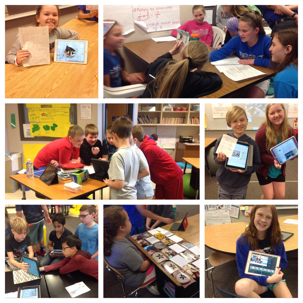 udgibson's tweet photo. E-learning gallery of experiences and new applications!  These learners shared great thinking!! https://t.co/aFjQRrFLIi