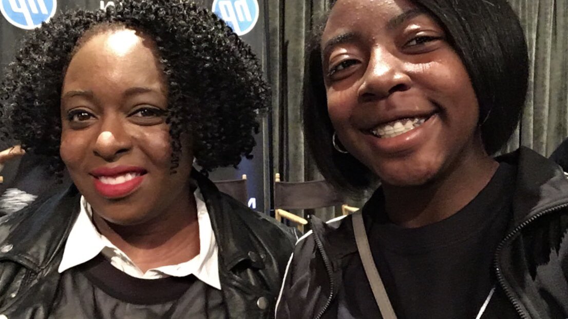 kjb568's tweet photo. Thank you to @BlackGirlsCode for the awesome gifts I received for attending the warriors who code challenge #warriorswhocode. I loved every minute of the event especially meeting @stormreid @ava and @6Gems. Looking forward to attending more black girl code events in the future! https://t.co/KdGCnURUVG