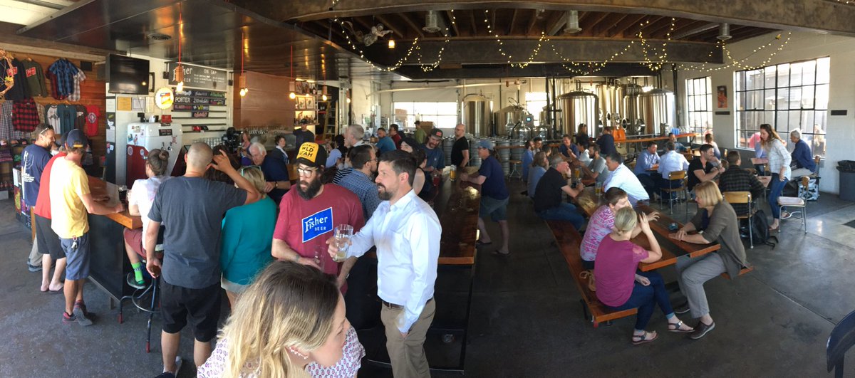 slcecondev's tweet photo. Still time to pop in to @FisherBrewingCo @kiitosbrewing @rohabrewing @properbrewingco and get tours of their brewing process! #slcecondev #EconDevWeek2018 #QualityOfLife https://t.co/LKJQneUBvp