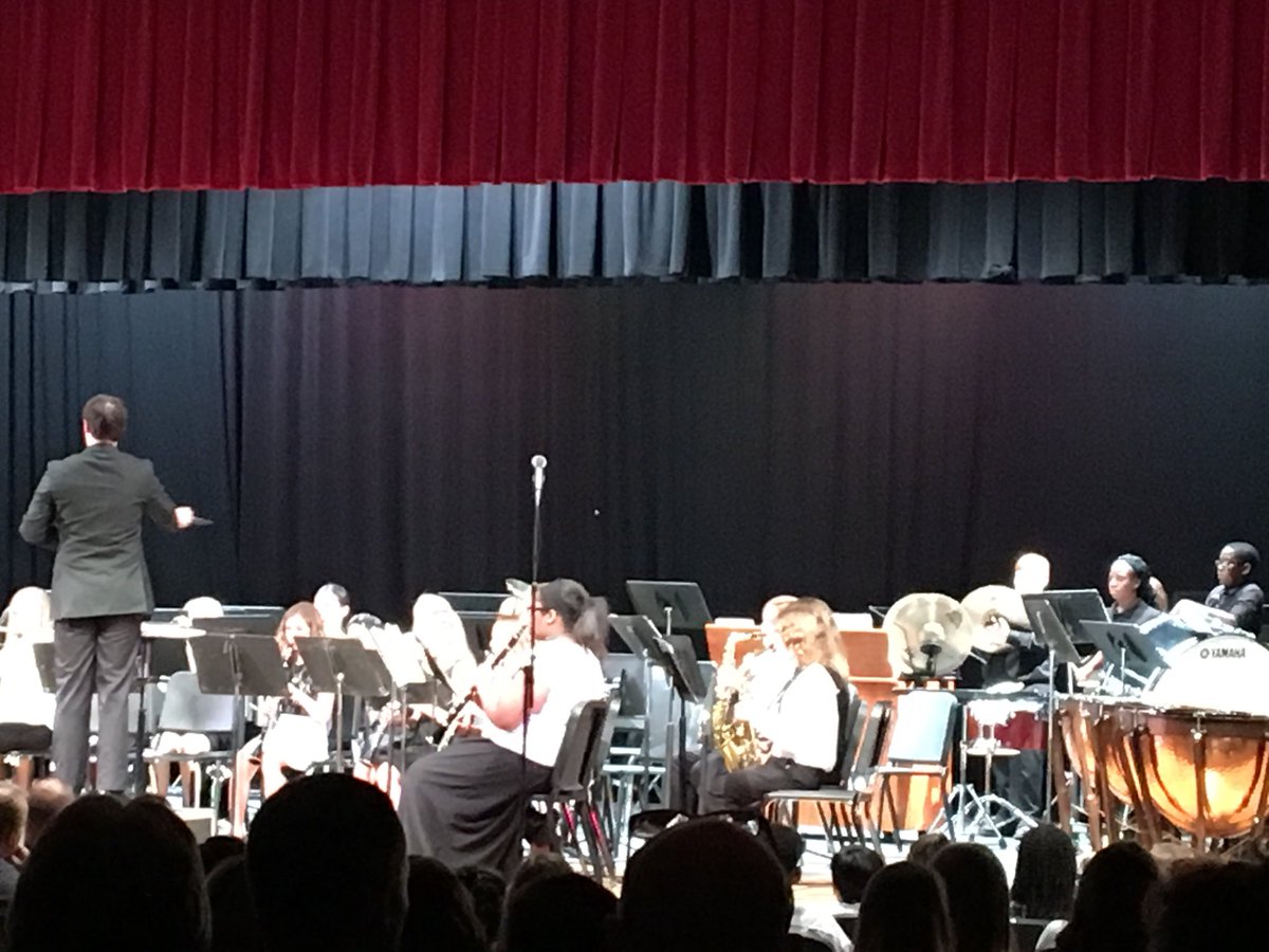 <a href="/simmons_derek/">Derek Simmons</a> You are missing the Star Wars music <a href="/crmscougar/">Col. Richardson MS</a> ! Right up you alley by the Wind Ensemble @CarolineCoPS #GrowCaroline