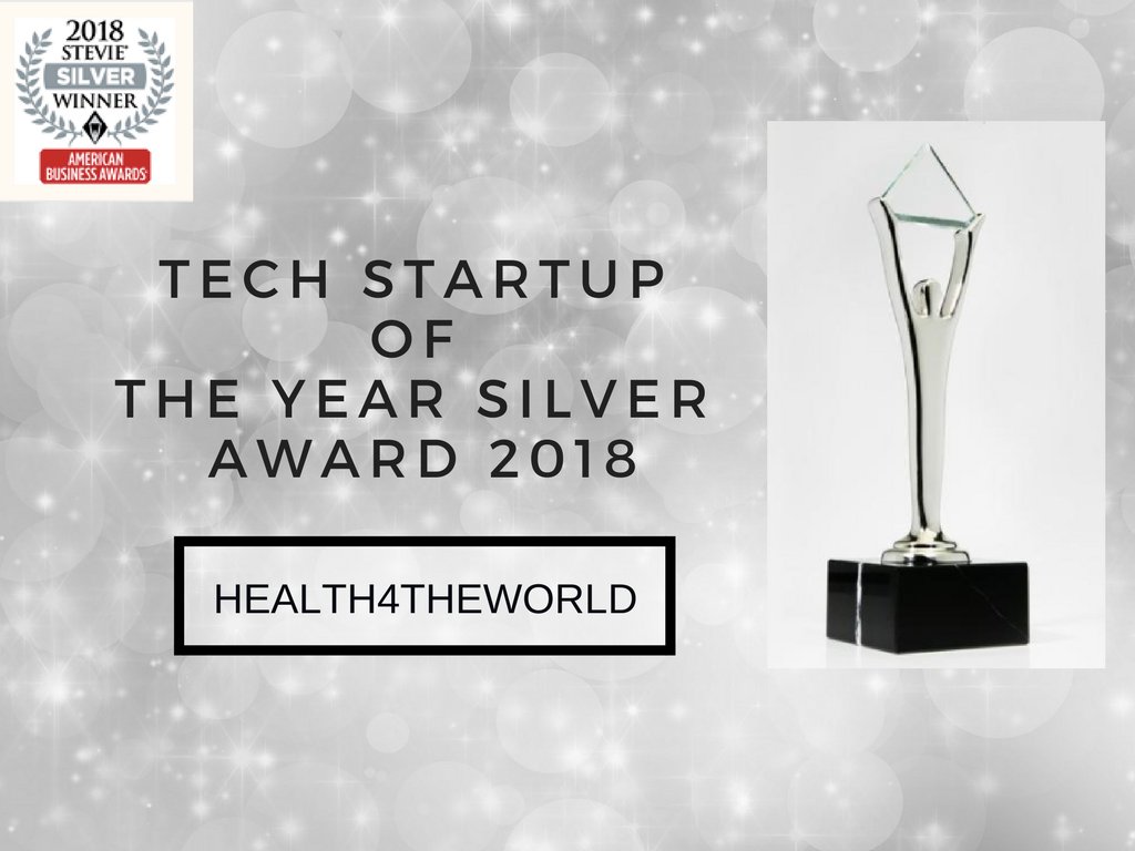 CharityH4TW's tweet photo. Health4theworld Honored As The Tech Start-Up Of The Year 2018 Silver Stevie Award Winner. We dedicate this award to our global community. 

https://t.co/Z33CpRwecE

#technology #startup #tech #nonprofit #digitalhealth #mhealth #science #innovation #mobile #globalhealth #medicine https://t.co/cr2loDfQ3q