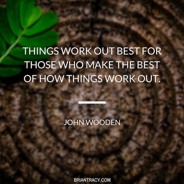 HappinessFX's tweet photo. “Things Work Out Best For Those Who Make The Best Of How Things Work Out.” – Positive Quote By John Wooden #positivefx #mindset https://t.co/VcLKPKUcW0