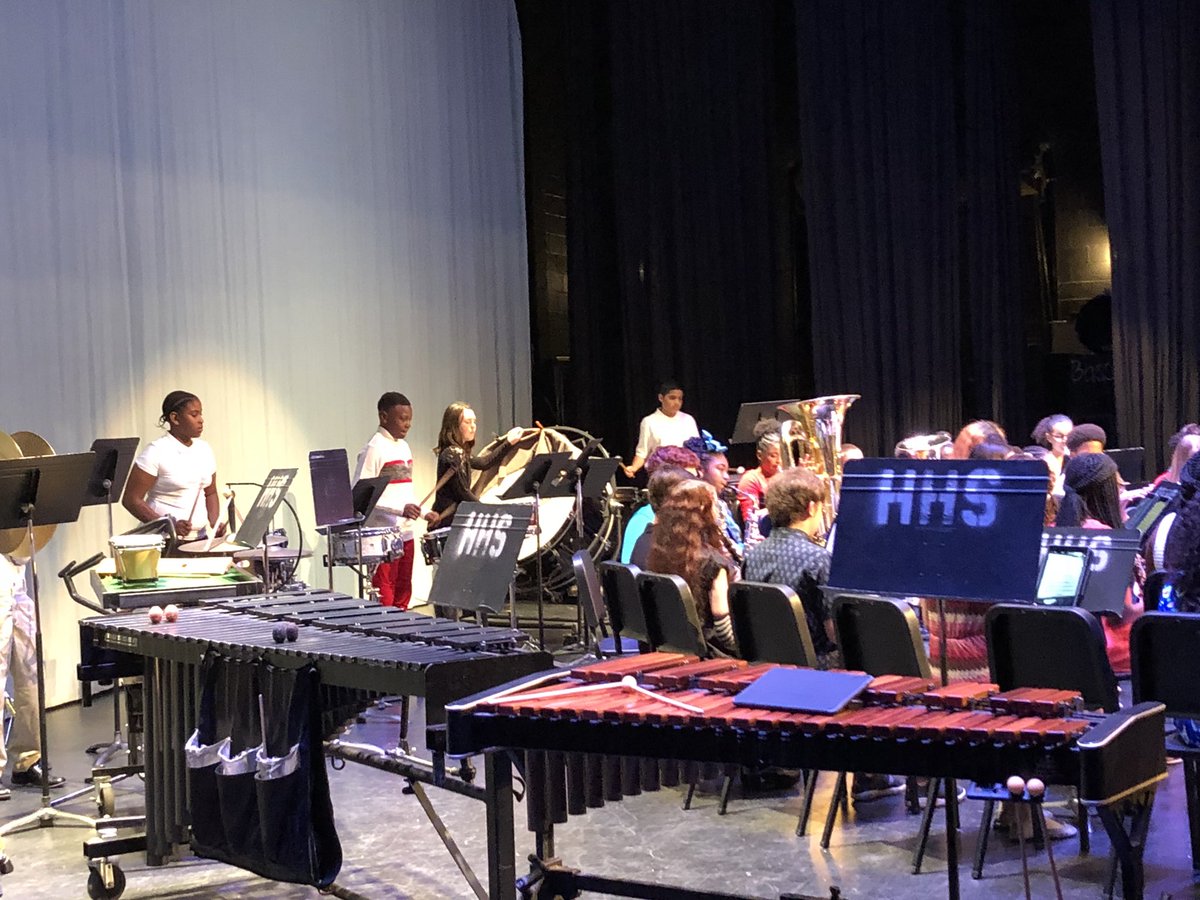 sherrillmoraven's tweet photo. HMS Spring Band Concert showcased their talented students directed by Mark Whitfield. #greatparentsupport #theartsmakeadifference
#hmstrojans https://t.co/9wPuBZJ0Jg
