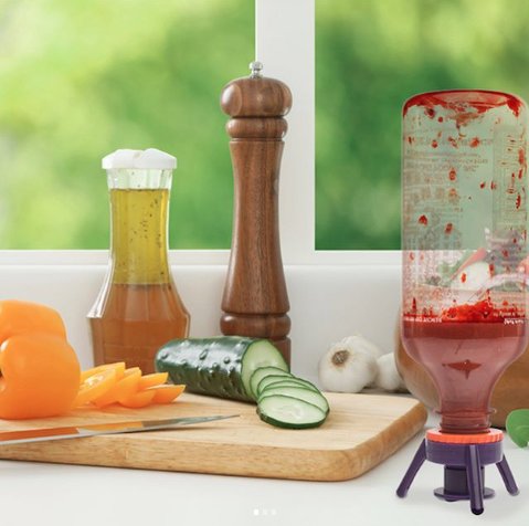 FlipItCap's tweet photo. Use Flip-It! in the bathroom, shower and kitchen. These caps make getting every last drop of product out of your bottles easy. Available at @Walmart .com #flipitcap #geteverydrop #bottleemptyingkit https://t.co/GXxWJQZmwQ