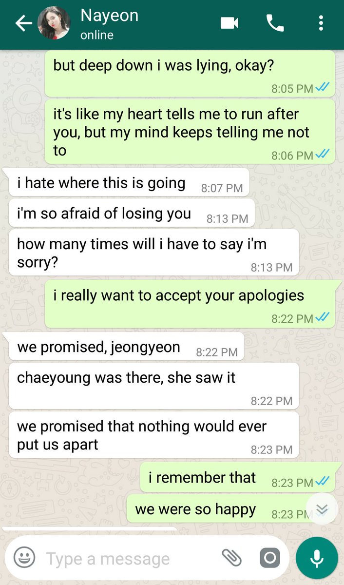 [jeongyeon/nayeon] girlfriend