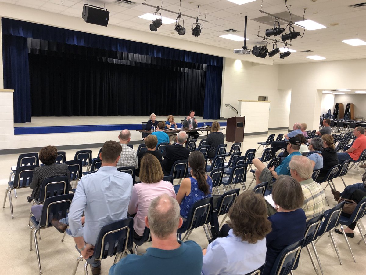 Enjoyed the legislative update at Henderson Middle School!