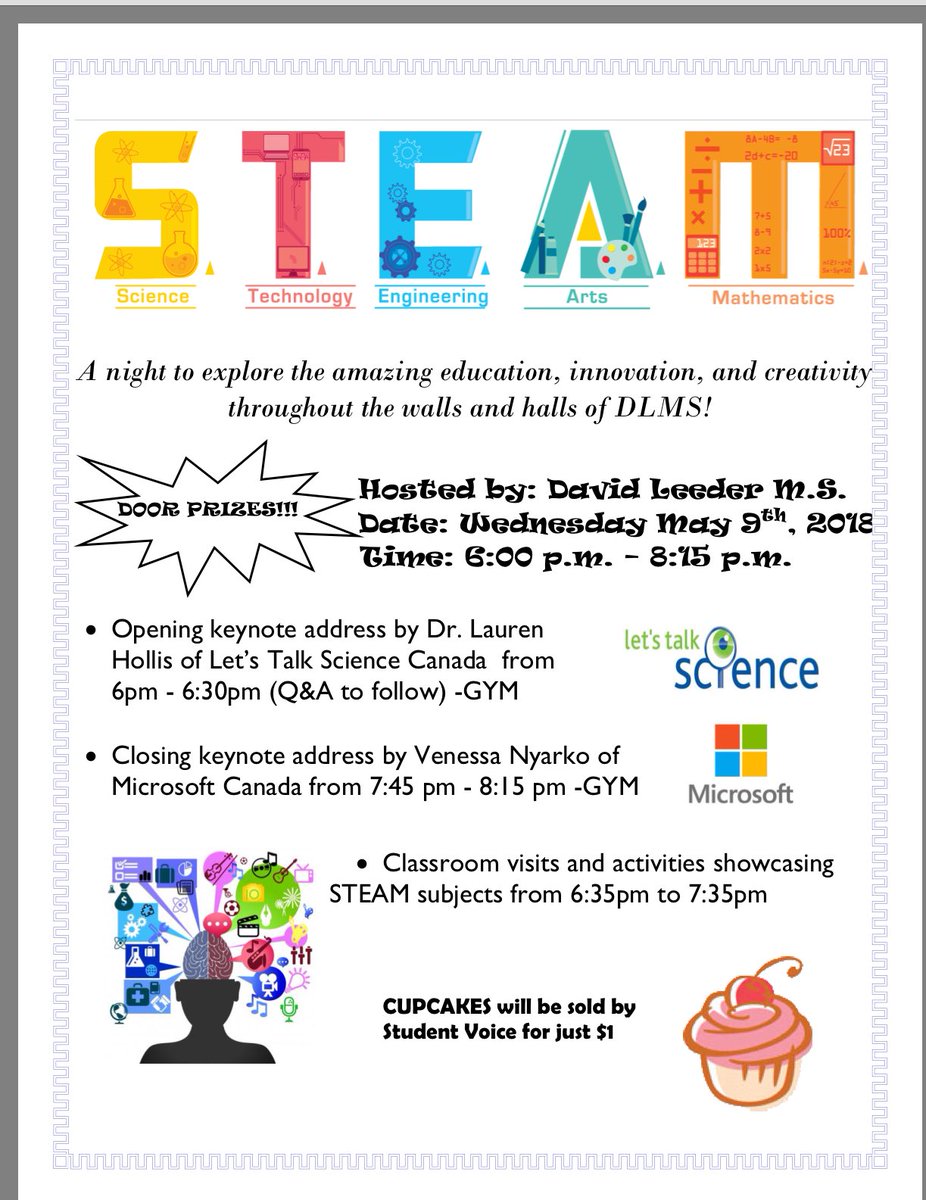 One more sleep until <a href="/DLMS_MS/">David Leeder MS (FI)</a> STEAM Family night