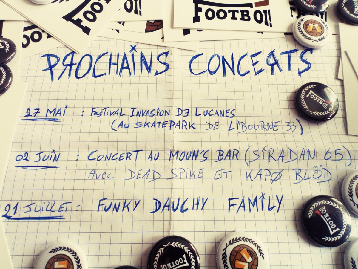 _FootbOi_'s tweet photo. NextShows #InvasionDeLucanes #libourne #Bordeaux #oioioi #PunkRockArmy #WayOfLife #wayoflife #drinkingclasscrew #Bordeaux https://t.co/Vz1CQVbKTa