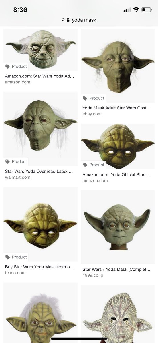 1999 applause yoda puppet