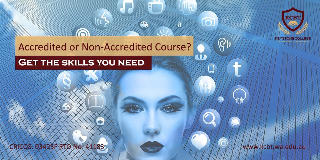 Why taking an accredited course will help you reach your career goals:buff.ly/2FwqNN8 #socialmedia #kcbt #keystonecollegeperth #socialmediacourse #accrediteddiploma #perthstudents