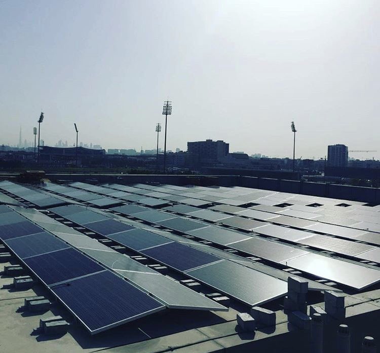 Al qusais DEWA building <a href="/MaysunSolar/">Maysun Solar</a> panels 
Made in UAE 
Installed in UAE