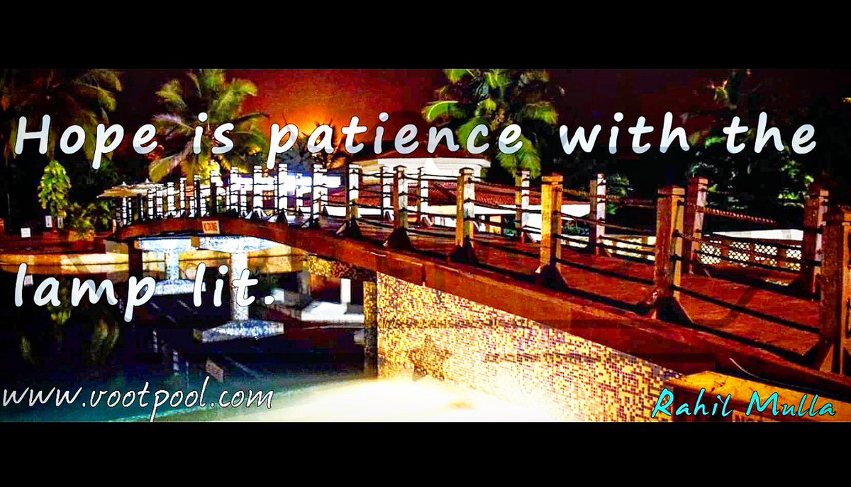 vootpool's tweet photo. Every great dream begins with a dreamer. Always remember, you have within you the strength, the patience, and the passion to reach for the stars to change the world.
#vootpool #rahilmulla #patience #passion #dreams #goals #thelallit #ciplmumbai #ciplindia #goa #5star https://t.co/TmTSoM2tLV