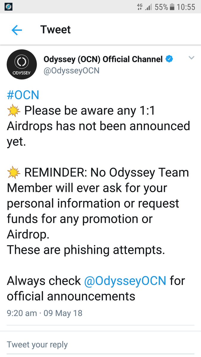 latestAirdrops's tweet image. Update for OCN Airdrop