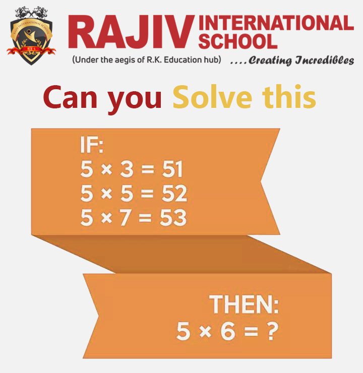 RisMathura's tweet photo. Write your answers in comment box.
Call: +91-7500100011 | https://t.co/oBSon6CF4c
#MathsPuzzles #MathsPuzzlesGames #MathsPuzzlesForKids #AdmissionOpen #admissions2018 https://t.co/jB7jFmMOfJ