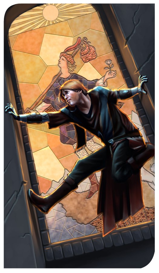 TosinRend's tweet photo. A fool teeters on the edge.

#digitalart #clipstudio #tarot #fool #arcana https://t.co/fYMXD4FgEv