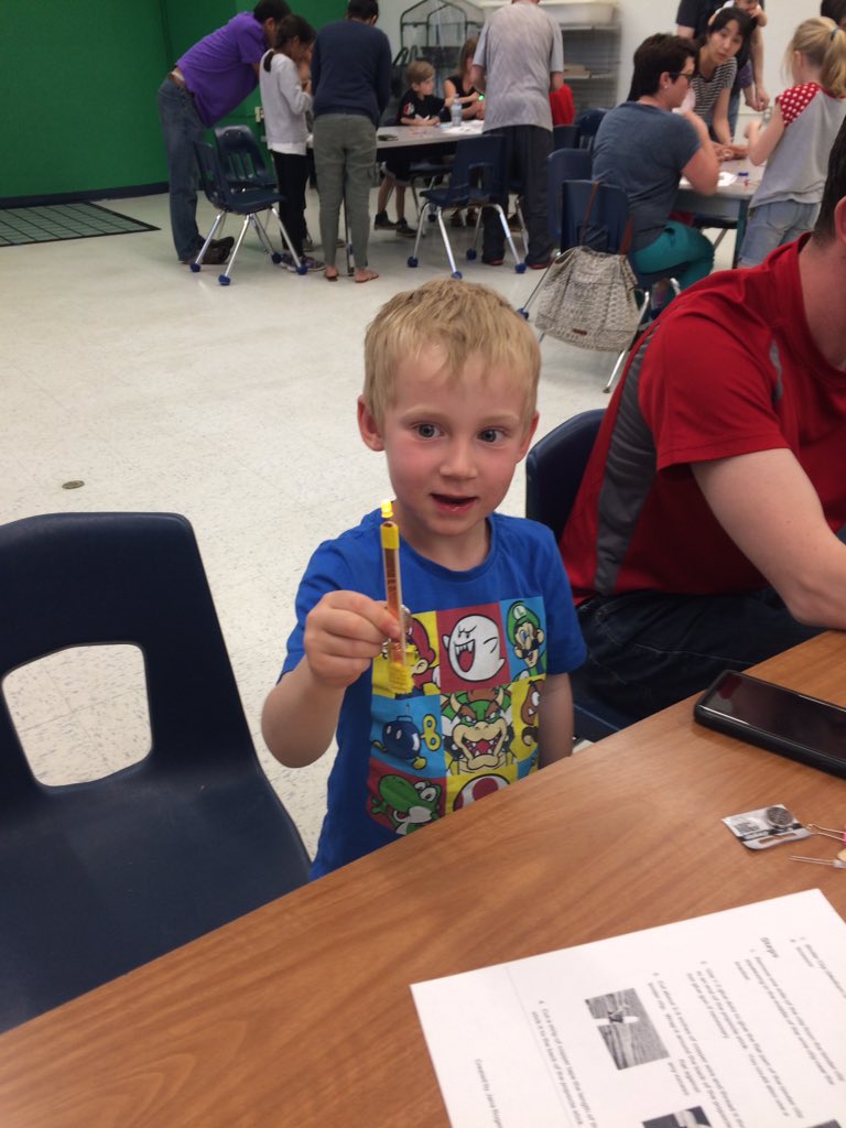 Maker Night success at King George! Thanks to all who came out! #EdWeekLKDSB