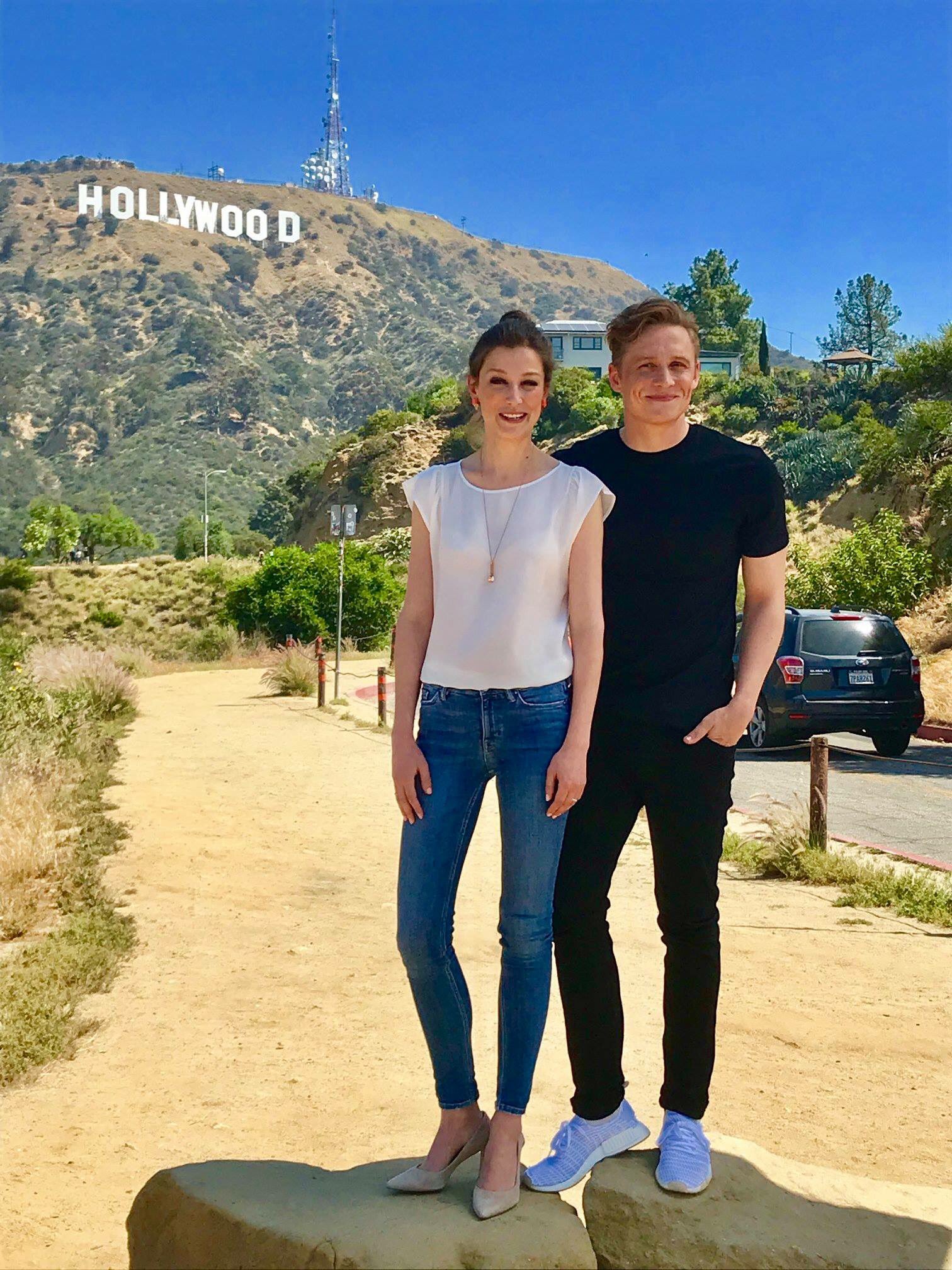 White Bear Pr Alexandra Maria Lara And Matthias Schweighofer Are In La For The Premiere Of Their Amazon Series Youarewanted