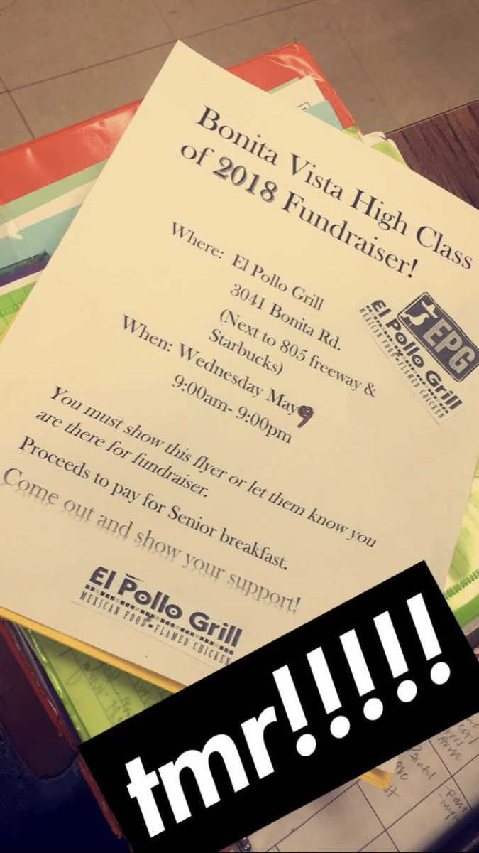 bvhco18's tweet photo. !!!FUNDRAISER TOMORROW!!! 
Make sure to go Barons and don’t forget to mention our fundraiser so that a percentage of ur purchase goes to class of ‘18♥️ https://t.co/IHSuzAtJvw