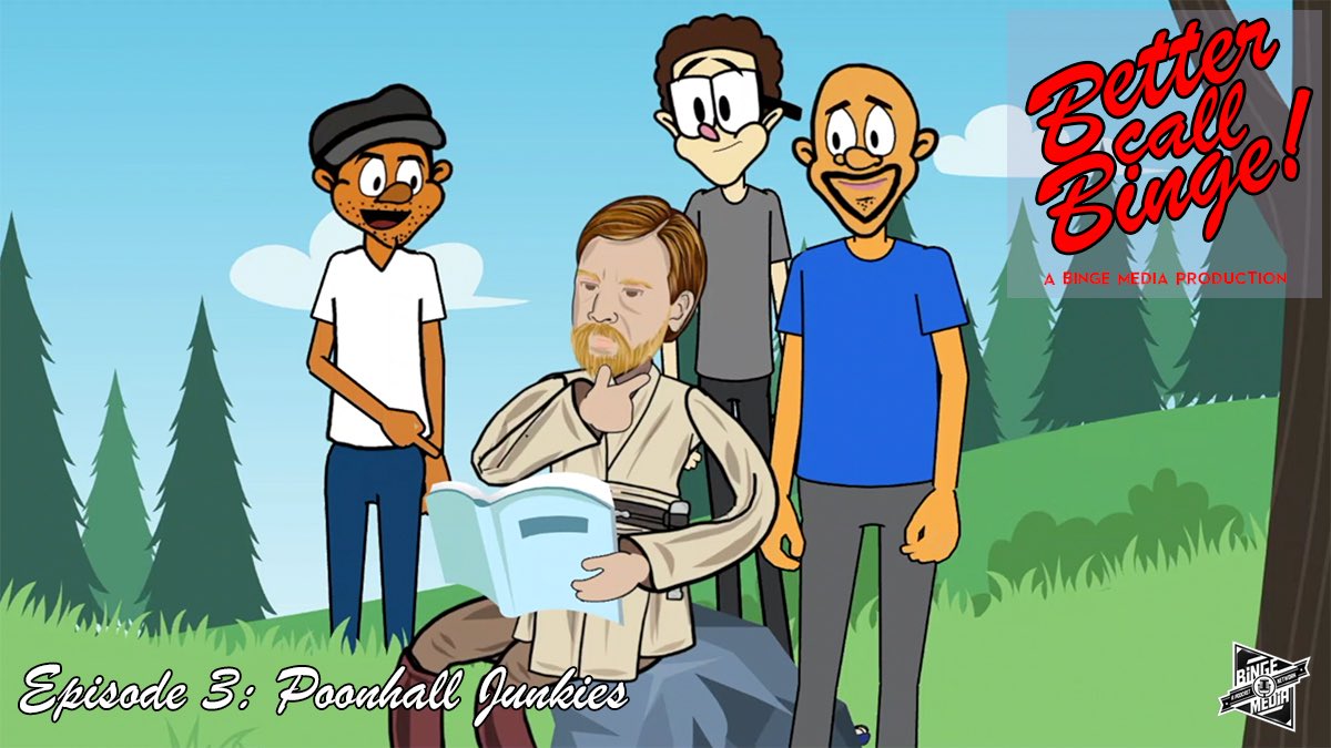 BingeMedia's tweet photo. Episode 3 - https://t.co/azNapUg5qg…
#BetterCallBinge #bingemedia @BetterCallBinge #animation #MayTheFourth #MayThe4thBeWithYou #maytheforthbewithyou #MayThe4th #podcastnetwork https://t.co/e6zSwJmoX2